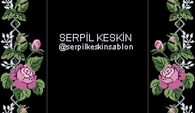 Modern kanaviçe şablonları PDF