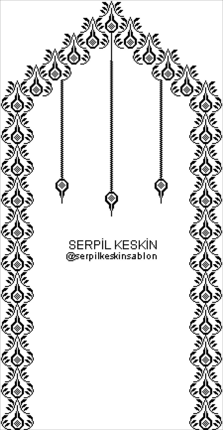 🎯 Kolay Etamin Seccade Şablonları: Başlangıç Seviyesi İçin Hazır Tasarımlar! 🪡✨